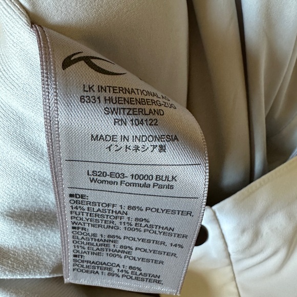 KJUS Women’s Formula Insulated Pants Ski/Snowboard - 42 XL US 12 -WHITE - New - Picture 9 of 9